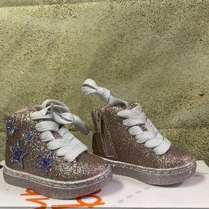 Brand new with box Girls Jumping Beans Lemon Sherbert high top sneakers.…